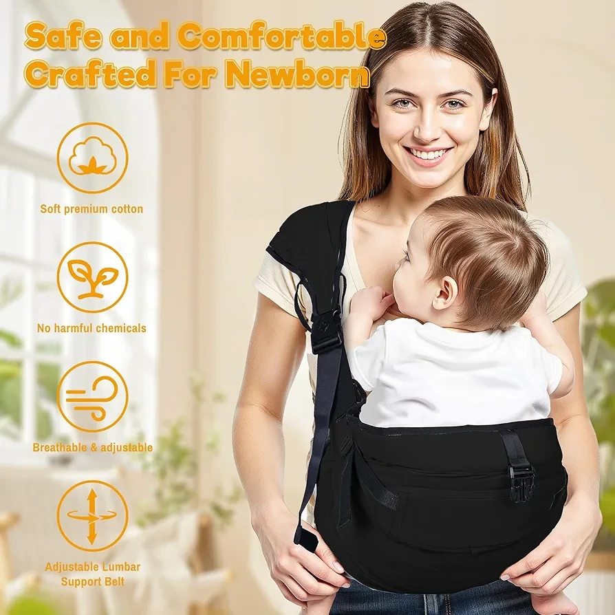 Black Baby Carrier Sling - photo 5