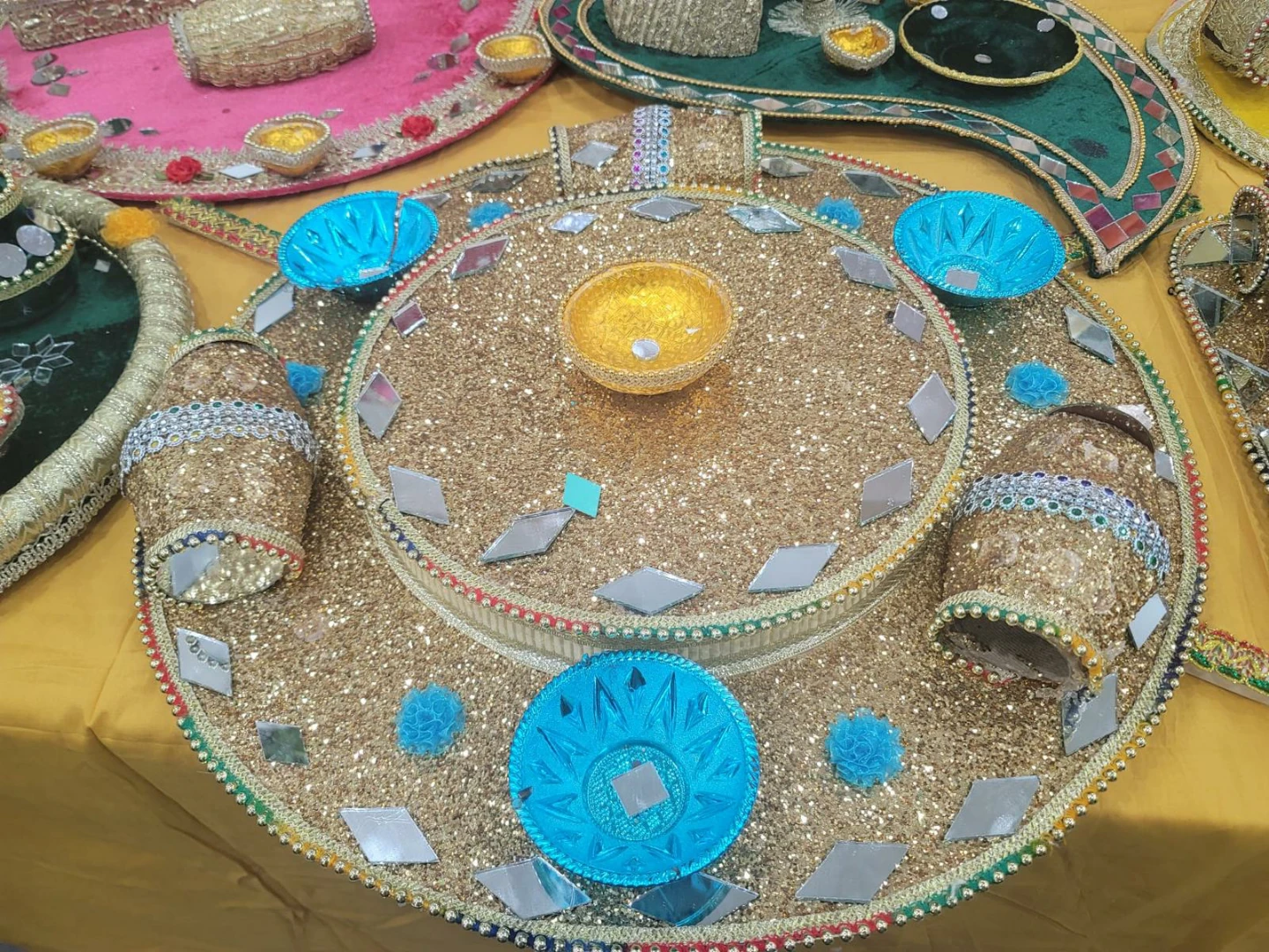 Decorative Tray Set with Bowls and Basket - photo 3