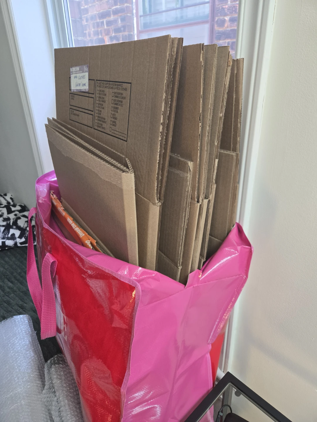 Moving and Packing Supplies - Bubble Wrap, Boxes, Labels