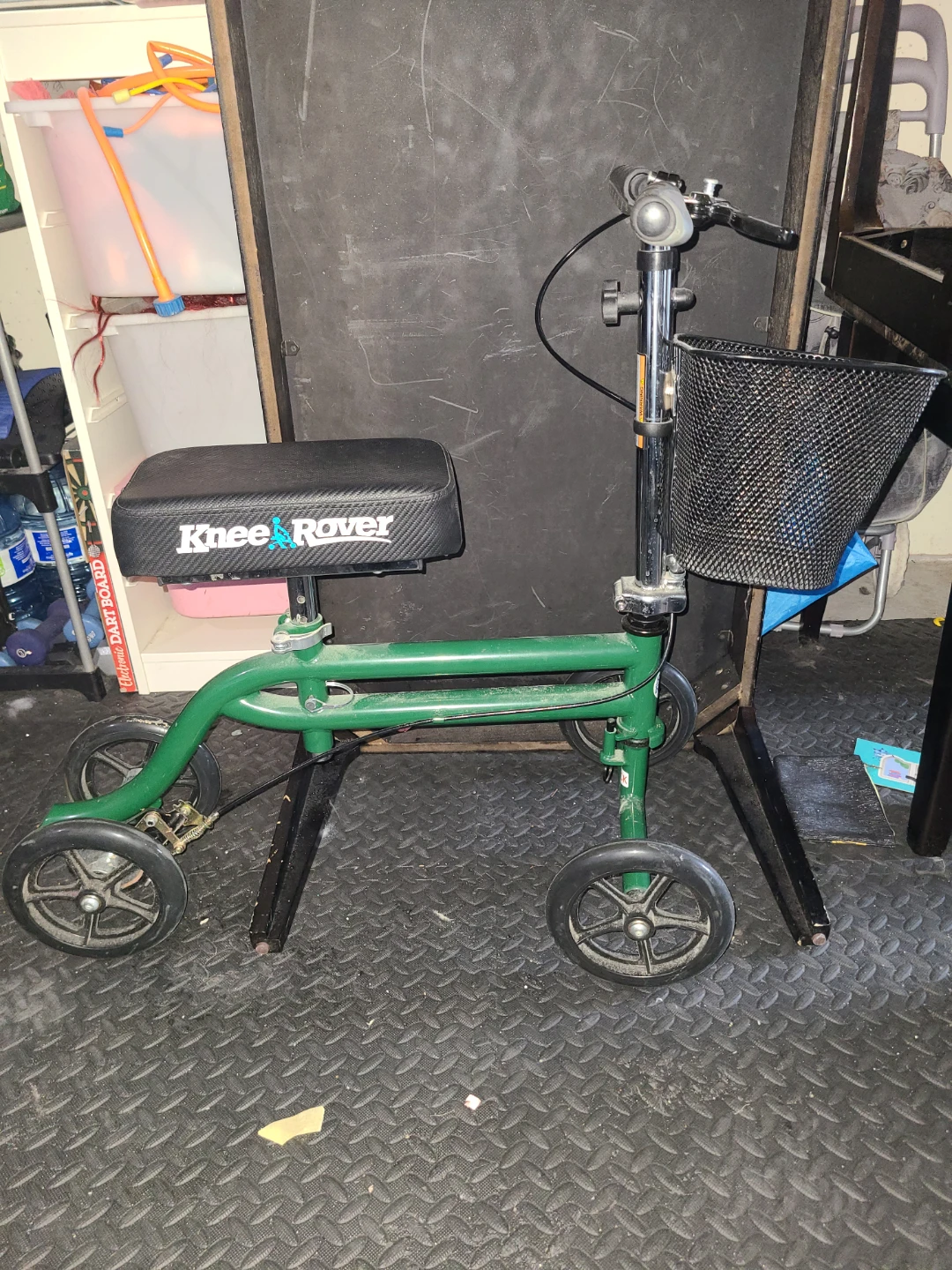 Knee Rover Steerable Knee Walker with Basket
