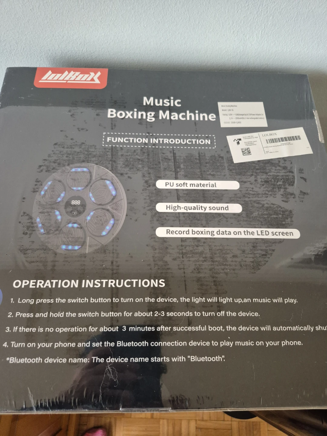 Lulinx Music Boxing Machine - photo 2