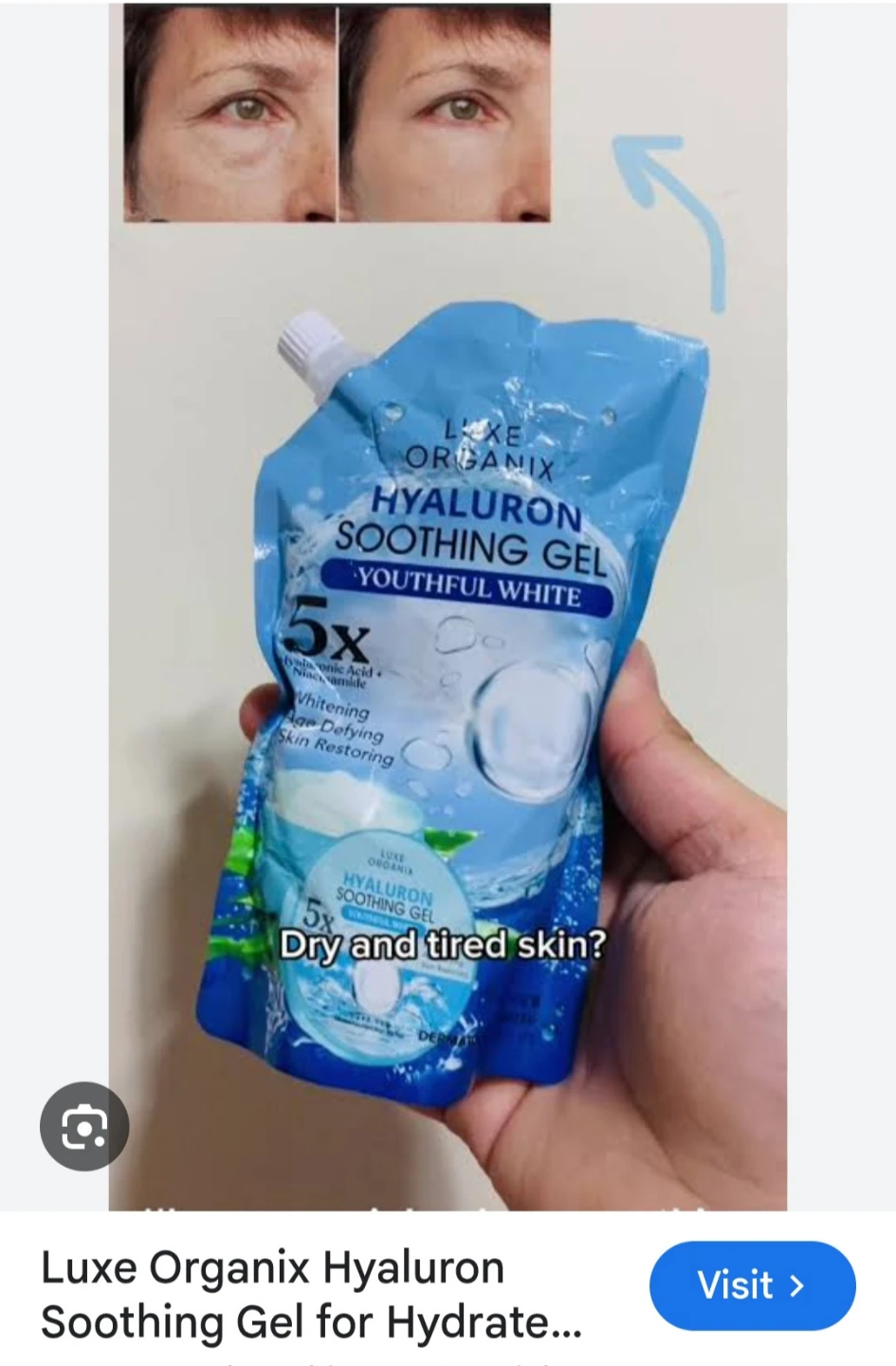 Luxe Organix Hyaluron Soothing Gel 200ml - photo 2