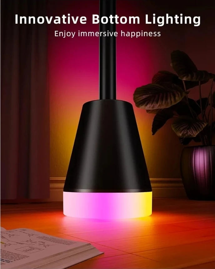 Smart RGB LED Corner Floor Lamp,172 LEDs Bright Standing Lamps - photo 2