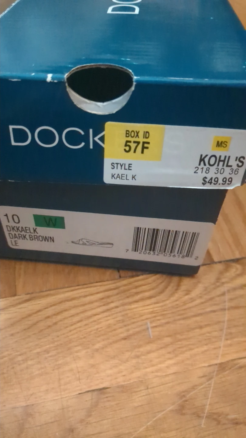 Dockers Kael K Sandals - Size 10W - Dark Brown - photo 3