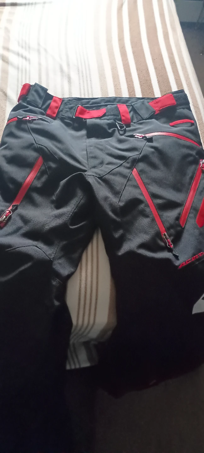 FXR Black & Red Ski-Doo Snowmobile Pants