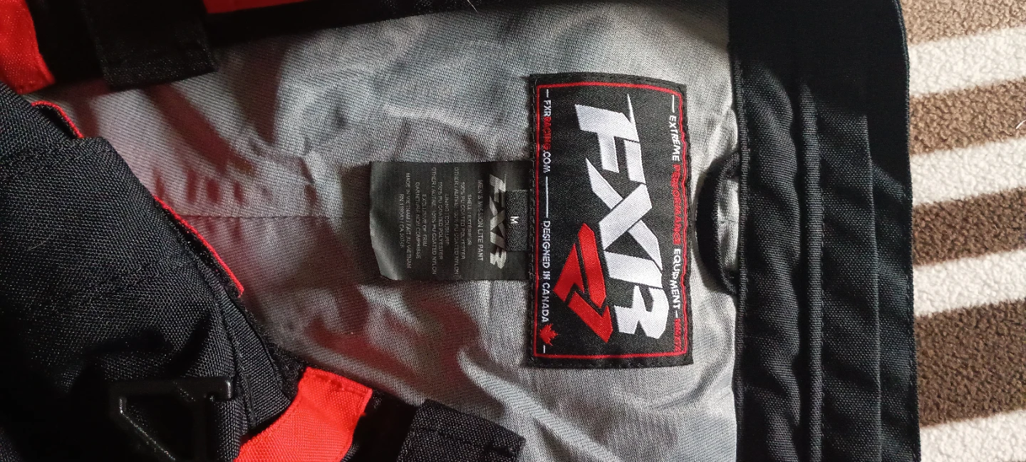 FXR Black & Red Ski-Doo Snowmobile Pants - photo 2