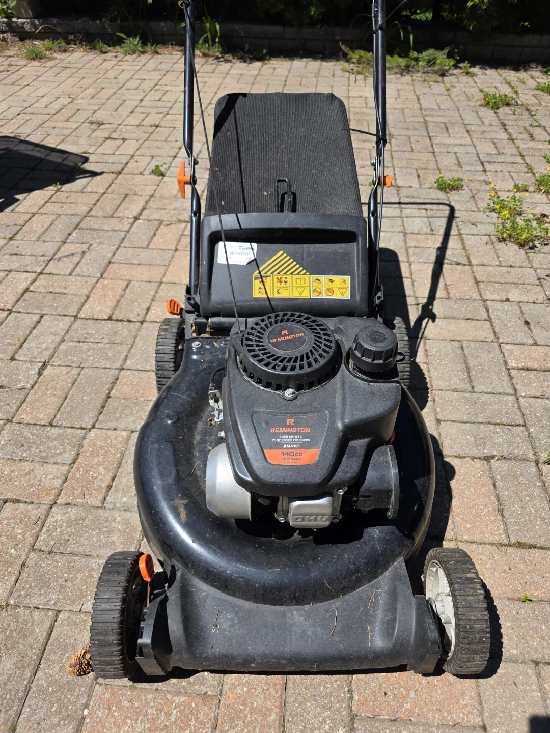 Remington Push Mower 140cc RMA185