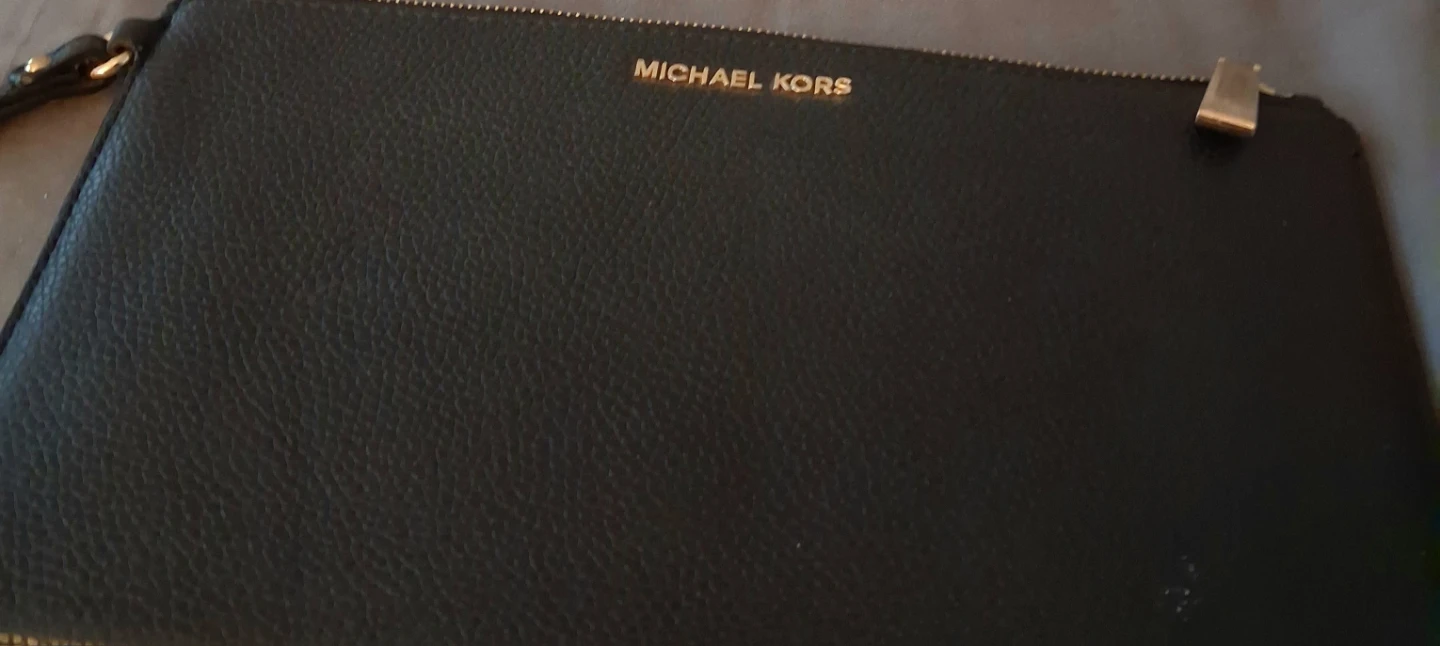 Michael Kors Black Leather Wristlet Clutch - photo 5
