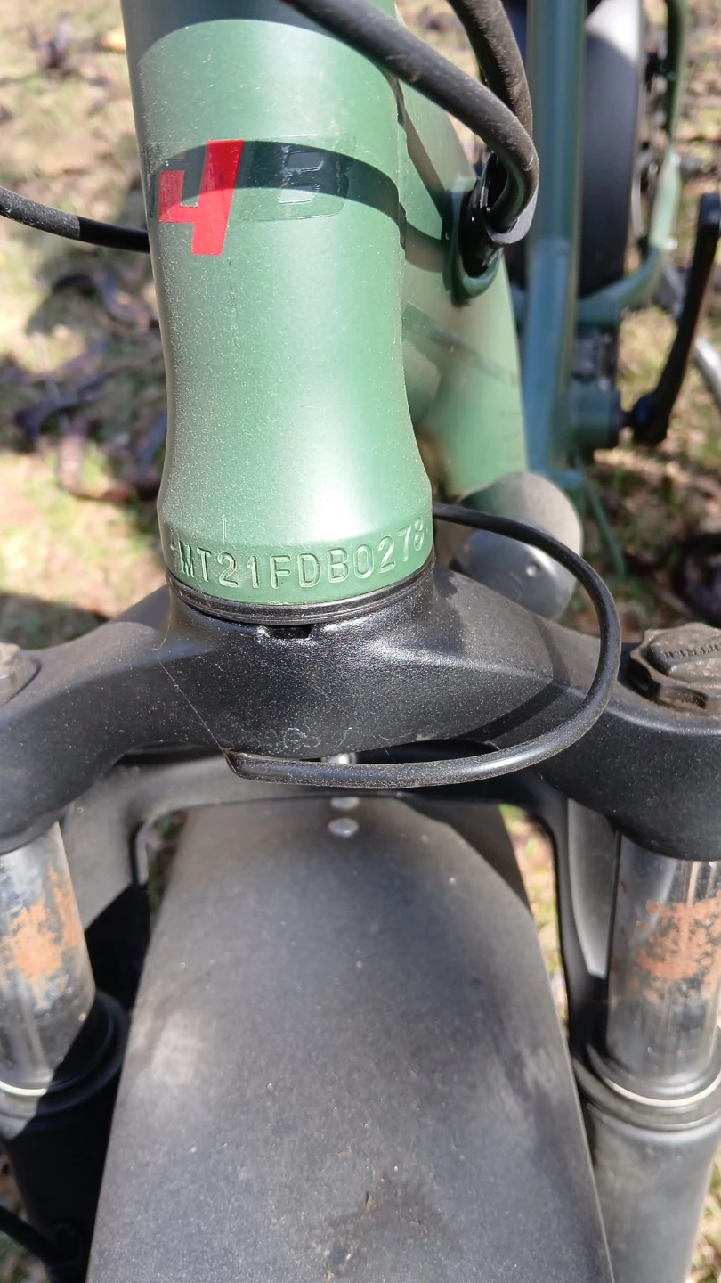 Green Fat Tire Electric Bike with Basket - photo 4
