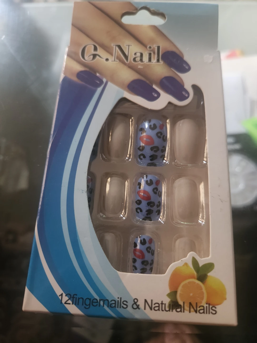 G. Nail 12 Fingernails & Natural Nails Set