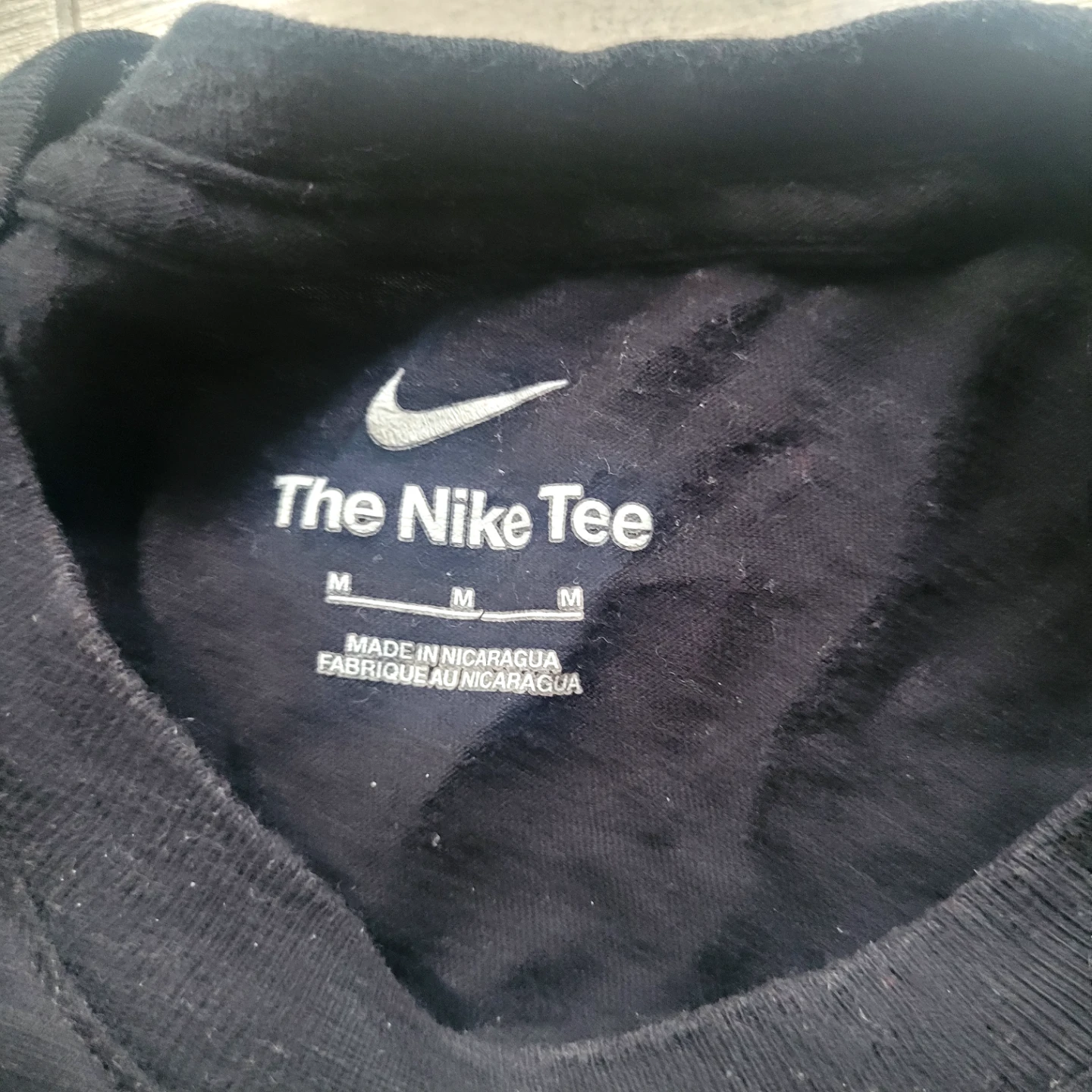 Nike T-Shirt - Black - Size M - photo 3