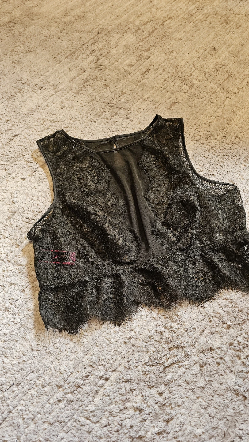 AEO Lace Bralette - Deep olive green - photo 2