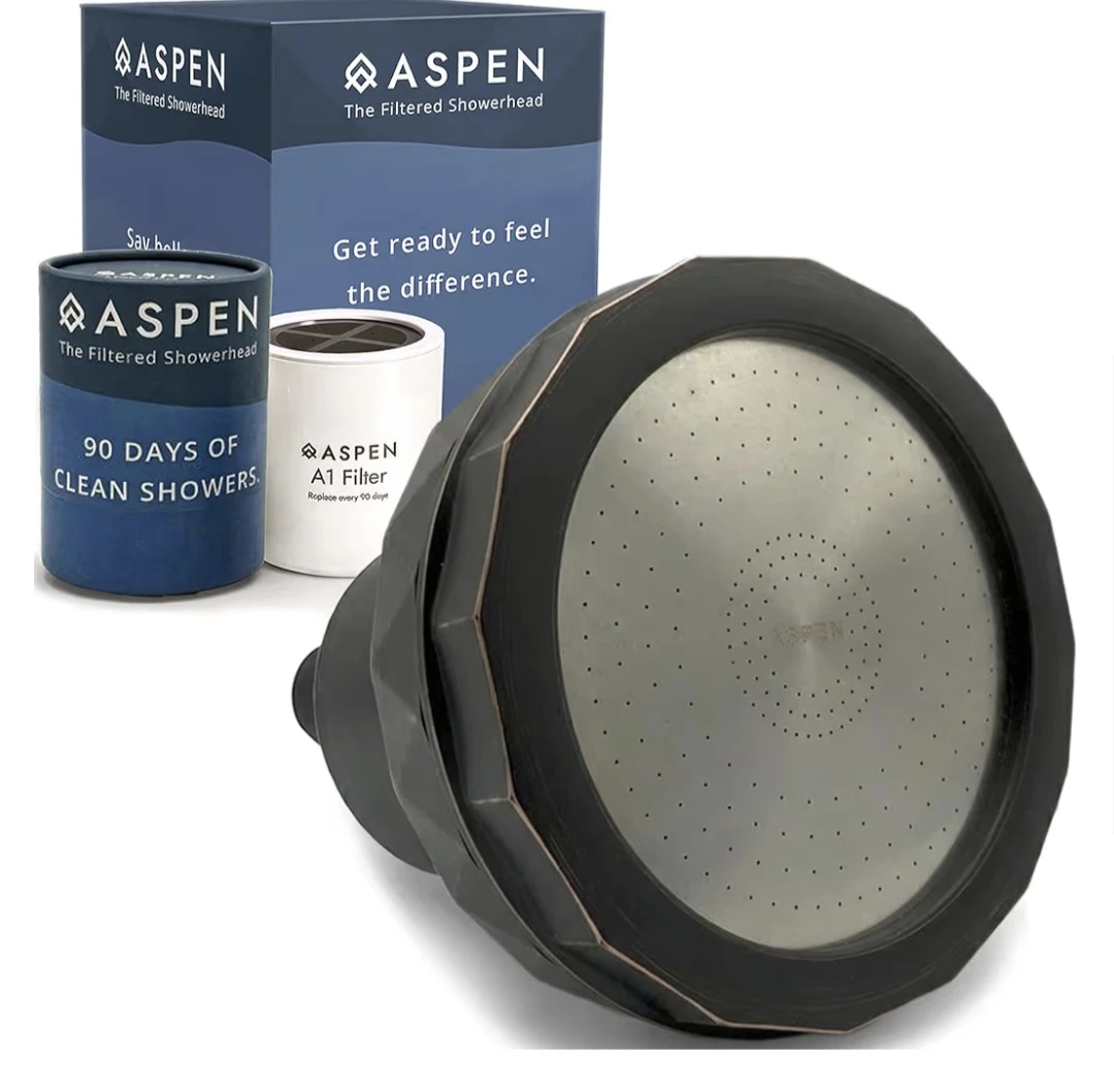 Aspen Filtered Showerhead Kit with A1 Filter