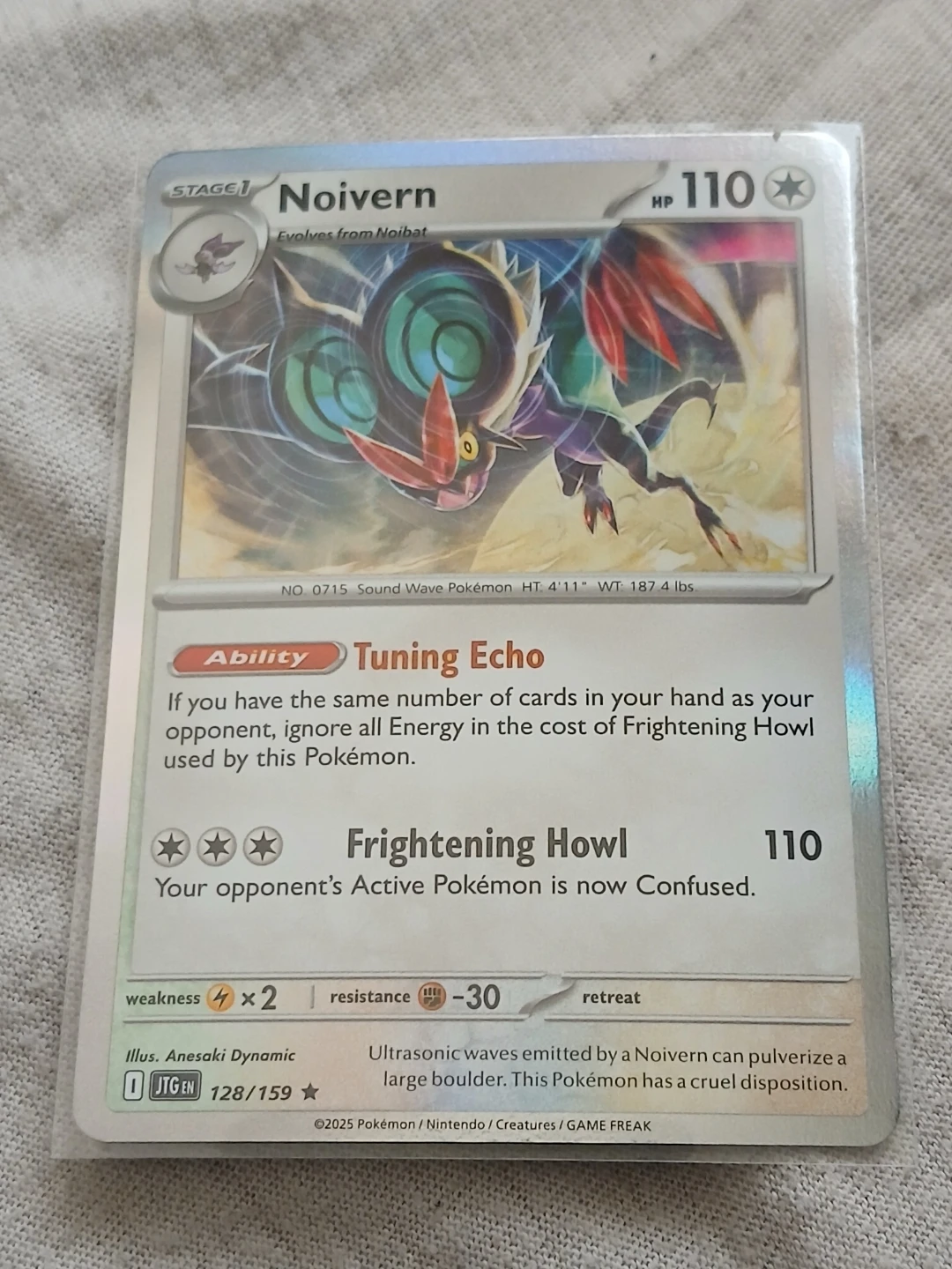 2025 Noivern Pokémon Card