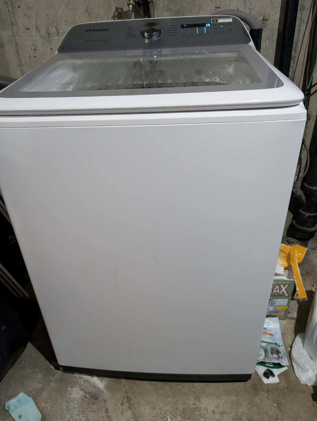 Samsung Top Load Washer and Dryer Set - photo 5