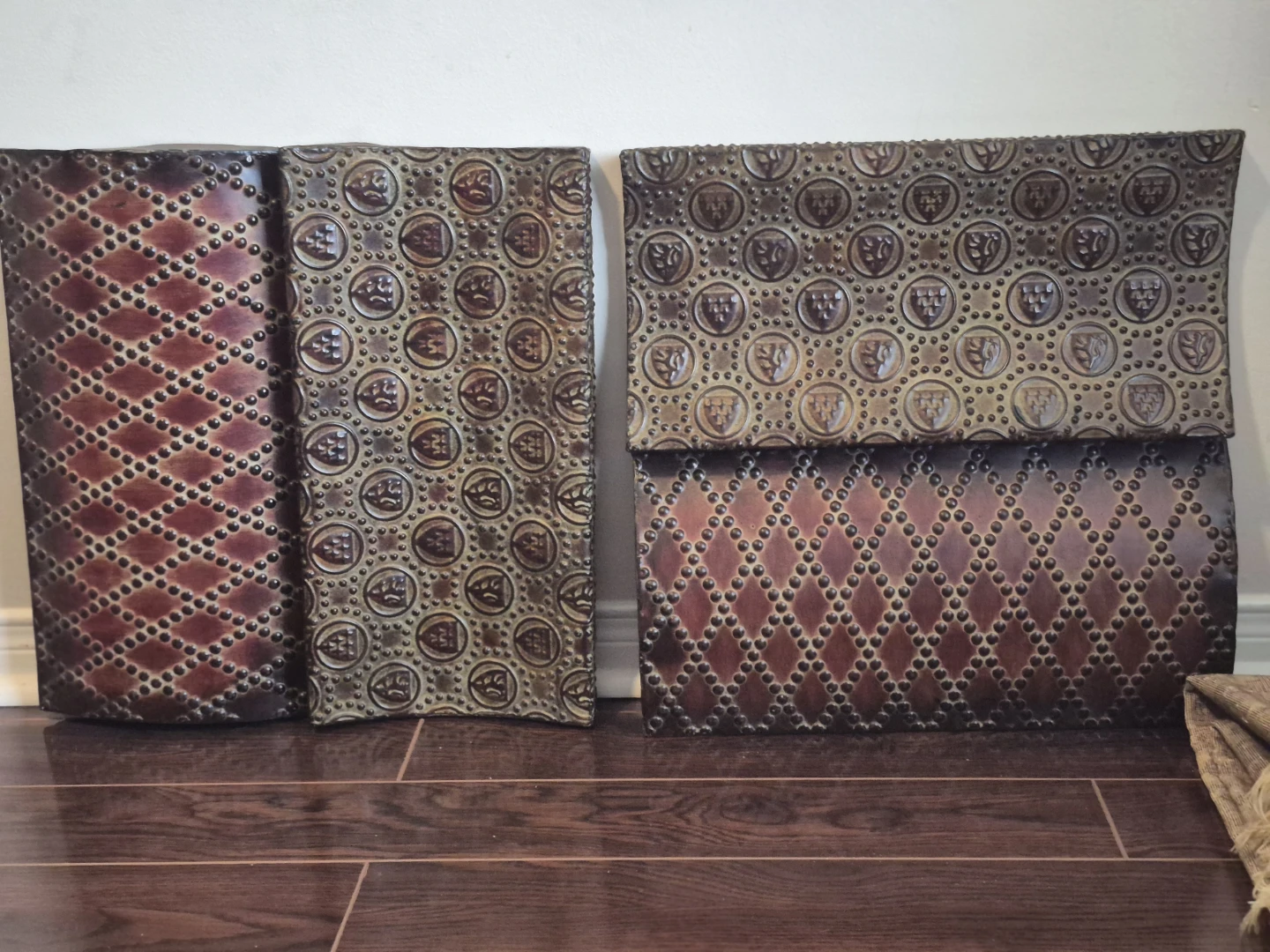 Metal Decorative Wall Panels (Set of 2)