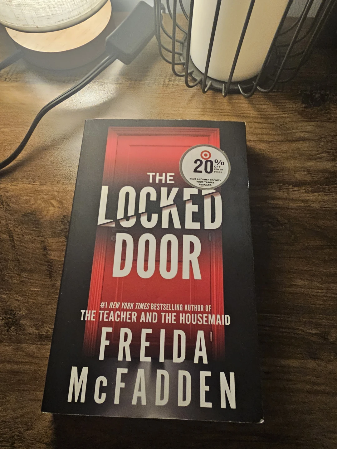 The Locked Door by Freida McFadden Paperback Book