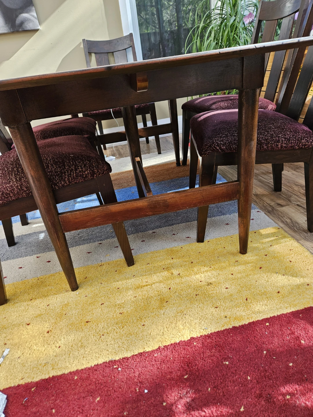 solid wood Dining table - photo 2