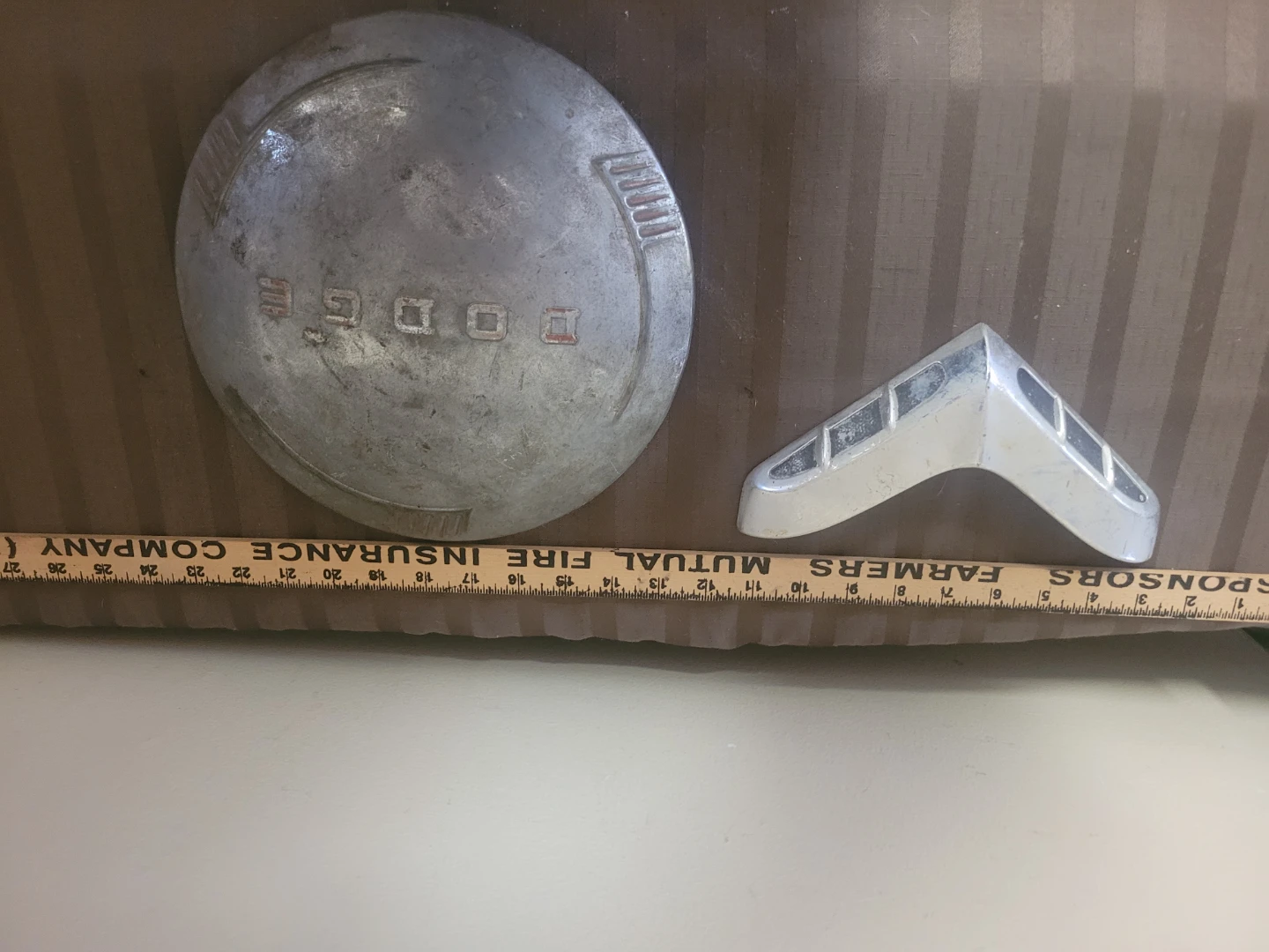 1960 Chevrolet Chevron Trim Ornament 1930 Dodge Hubcap