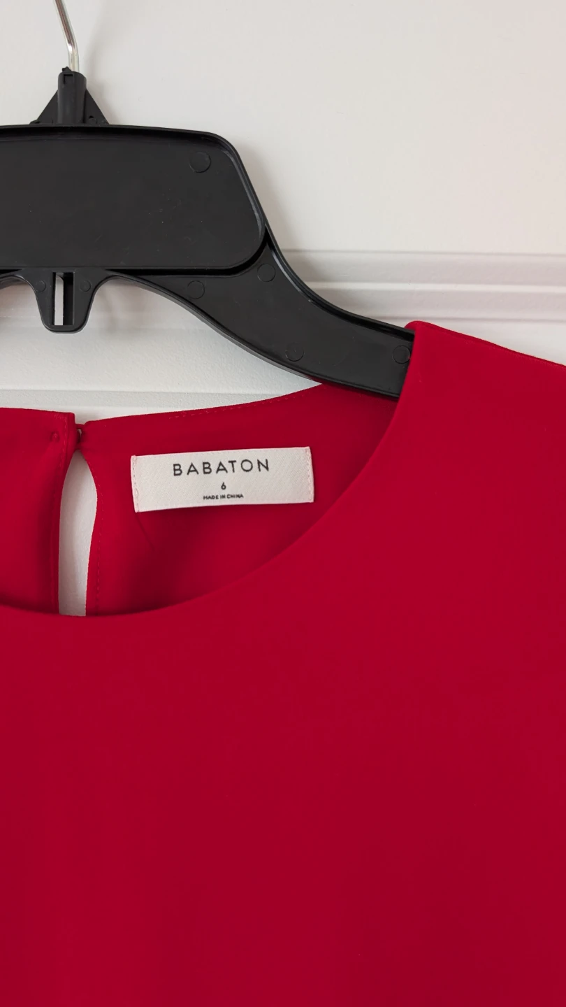 Aritzia Babaton Red Dress Size 6 (new with tags) - photo 3
