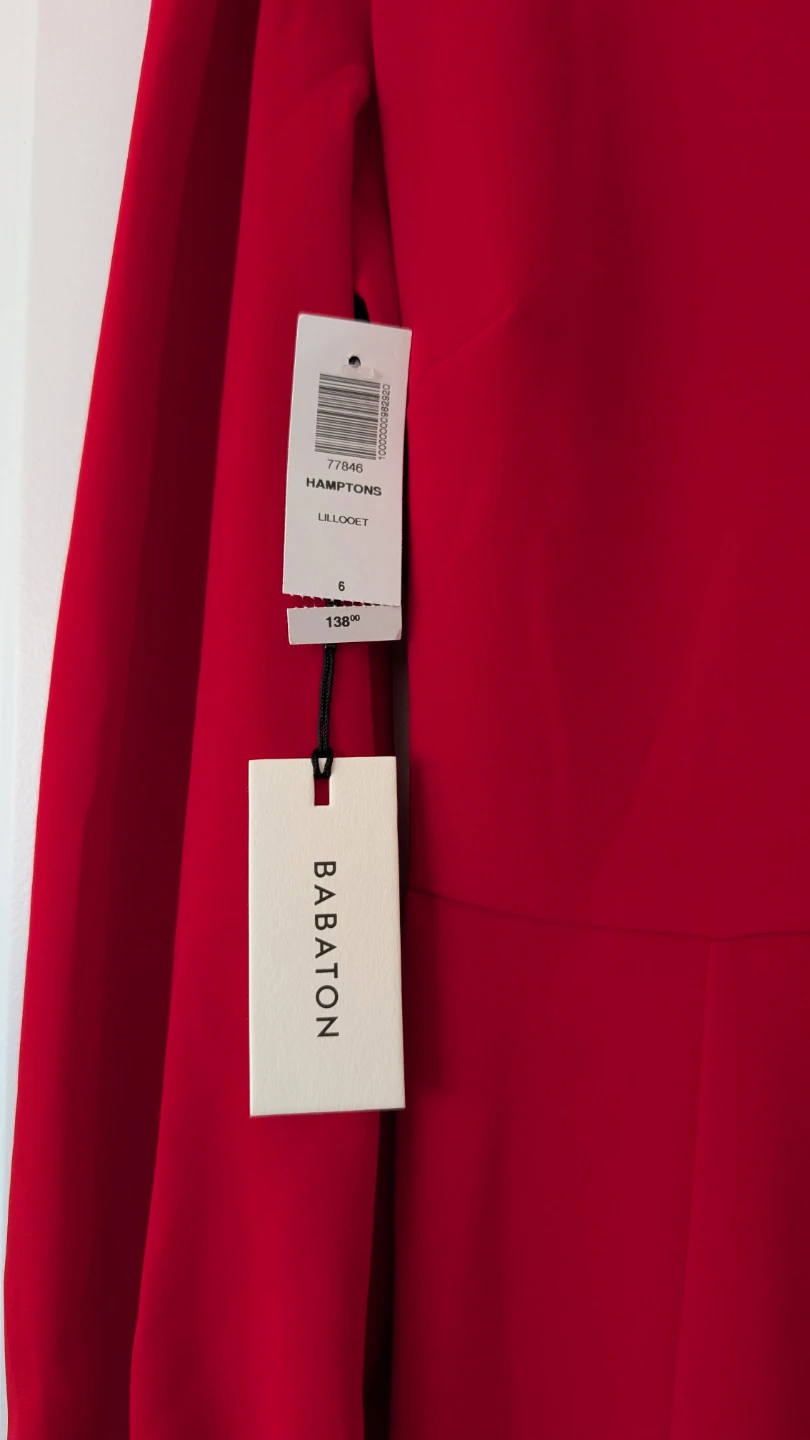 Aritzia Babaton Red Dress Size 6 (new with tags) - photo 5