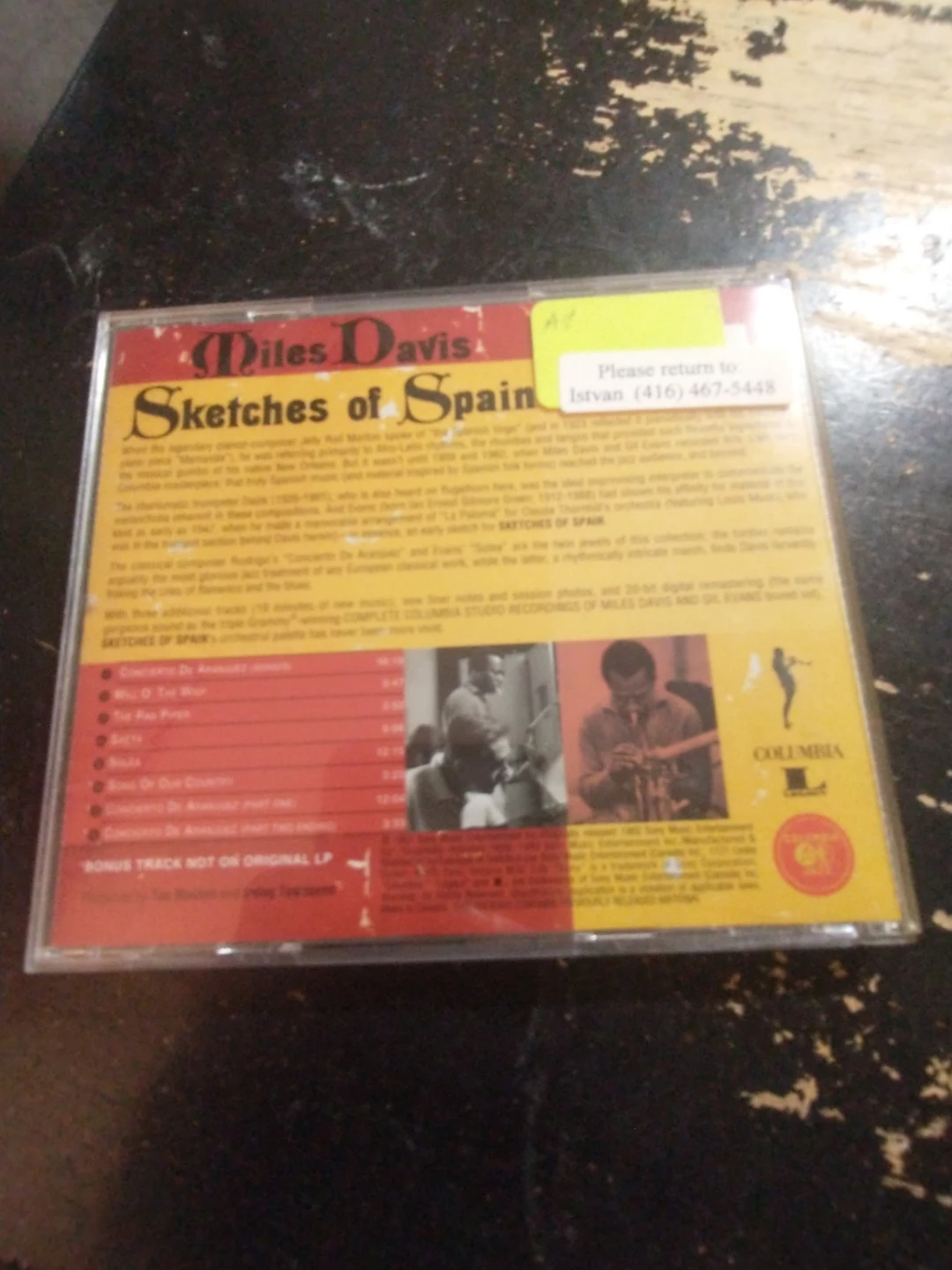 Miles Davis - Sketches of Spain CD - photo 4
