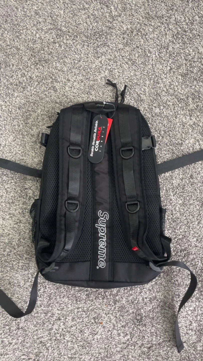 Supreme SS20 Black Backpack - photo 2