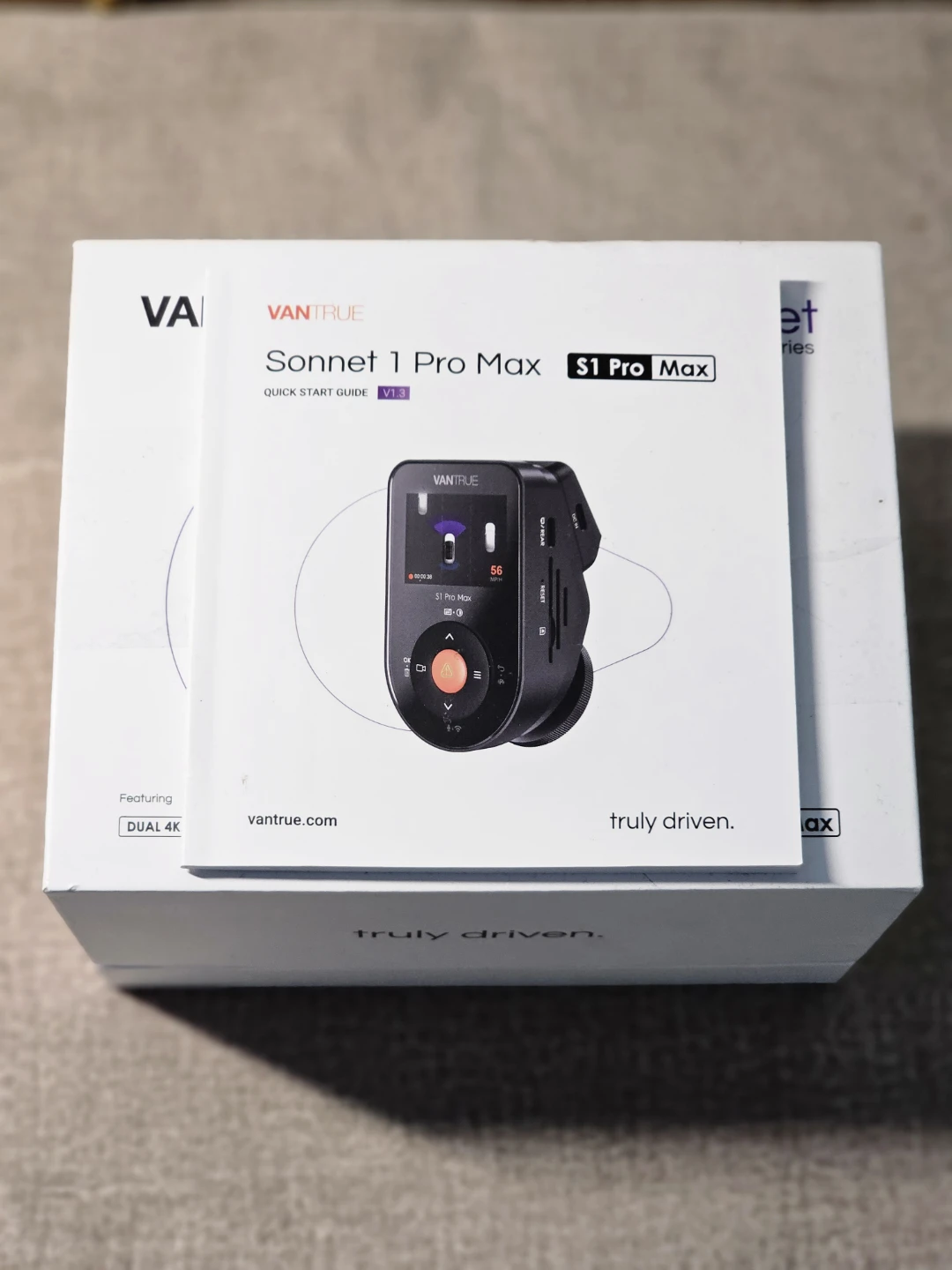 Vantrue Sonnet 1 Pro Max 4K Dash Cam