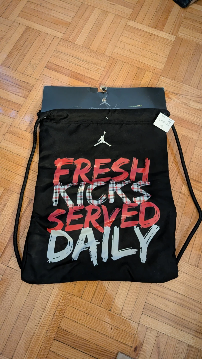 Jordan Drawstring Bag - Fresh Kicks Served Daily