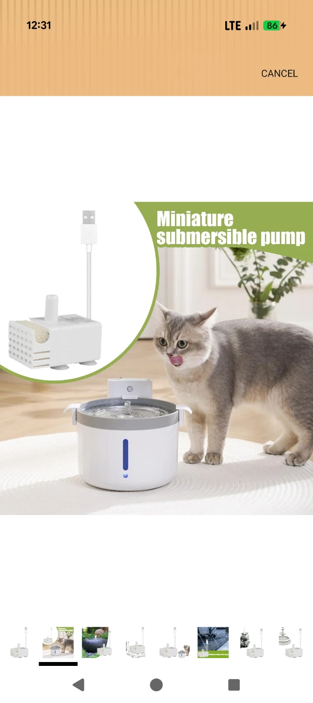 Mini Submersible Pump with USB - photo 3