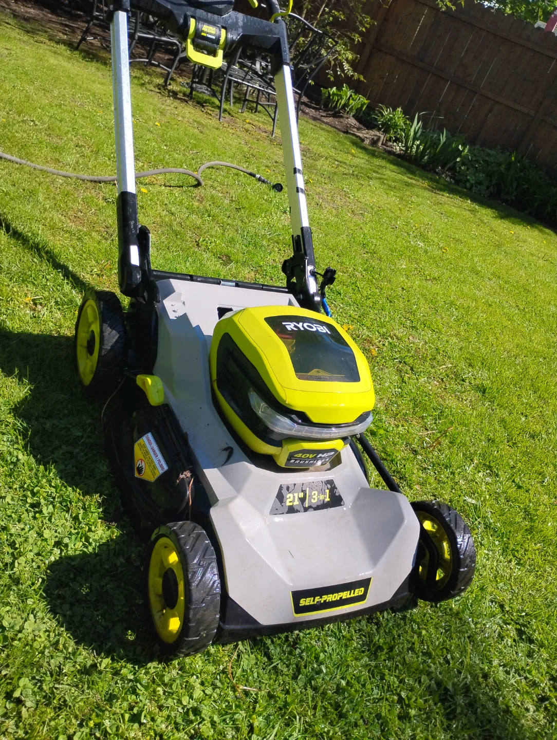 Ryobi 40V 21-inch Self-Propelled Mower - photo 2