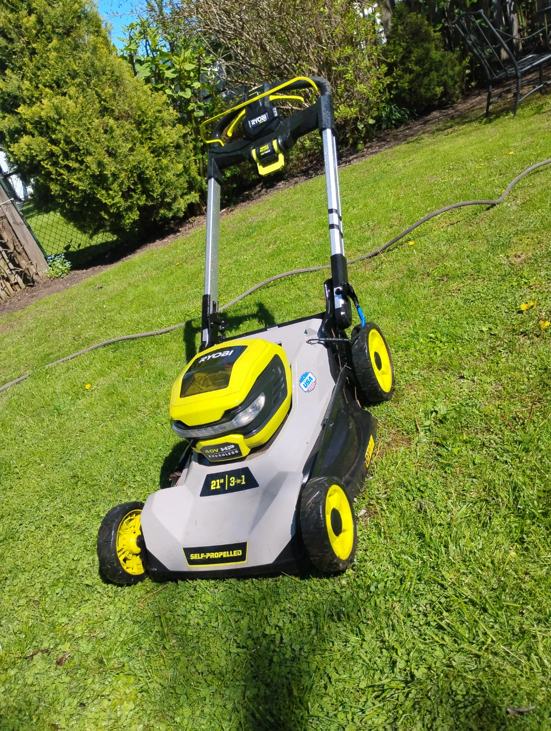 Ryobi 40V 21-inch Self-Propelled Mower - photo 3