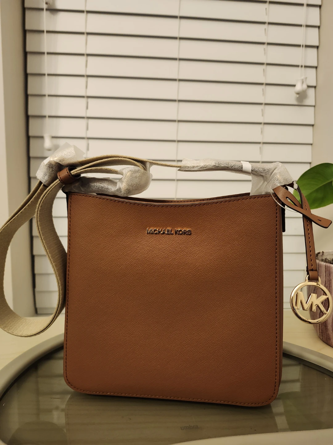 Brand new MK messenger crossbody