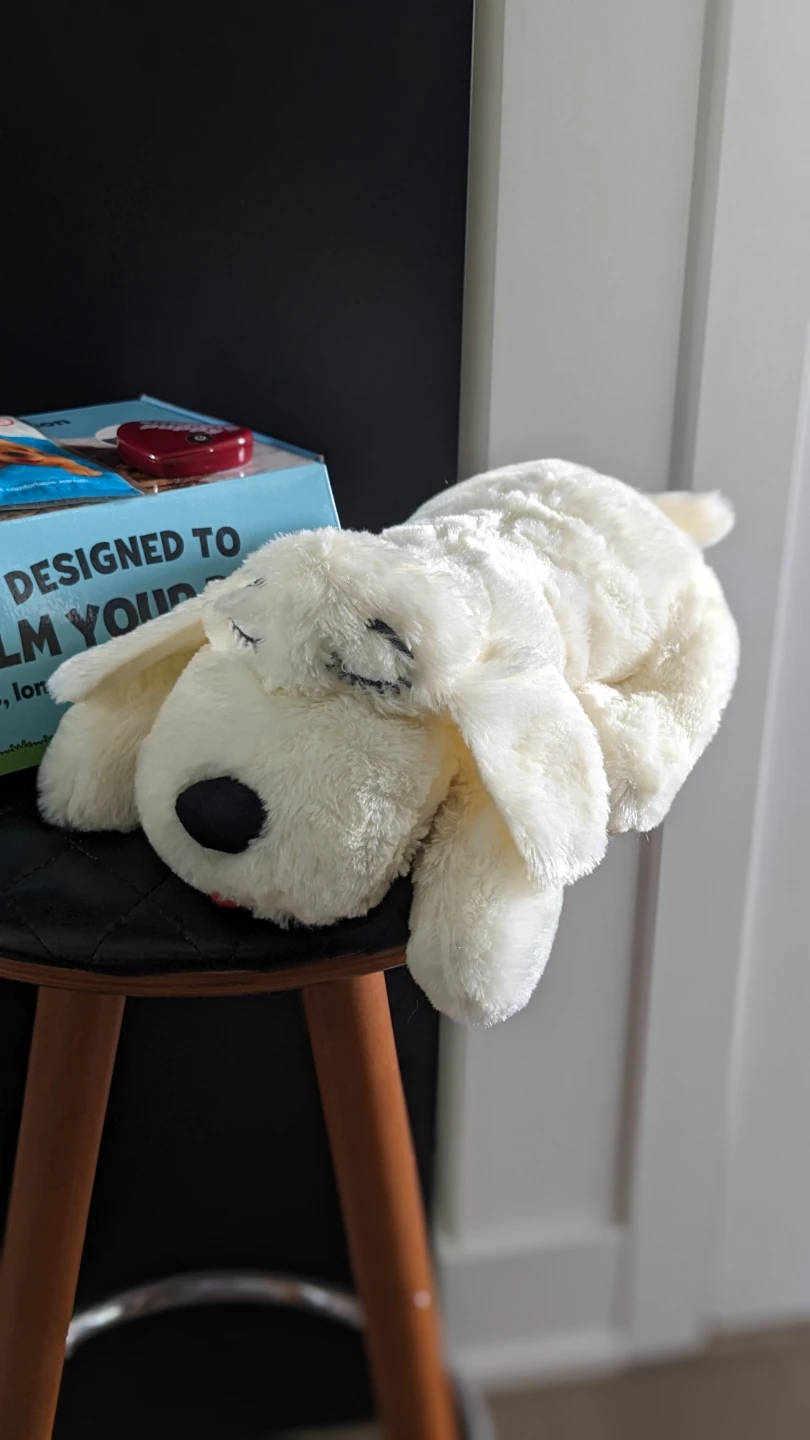 Snuggle Puppy Dog Anxiety Toy with Heat Pack - photo 2