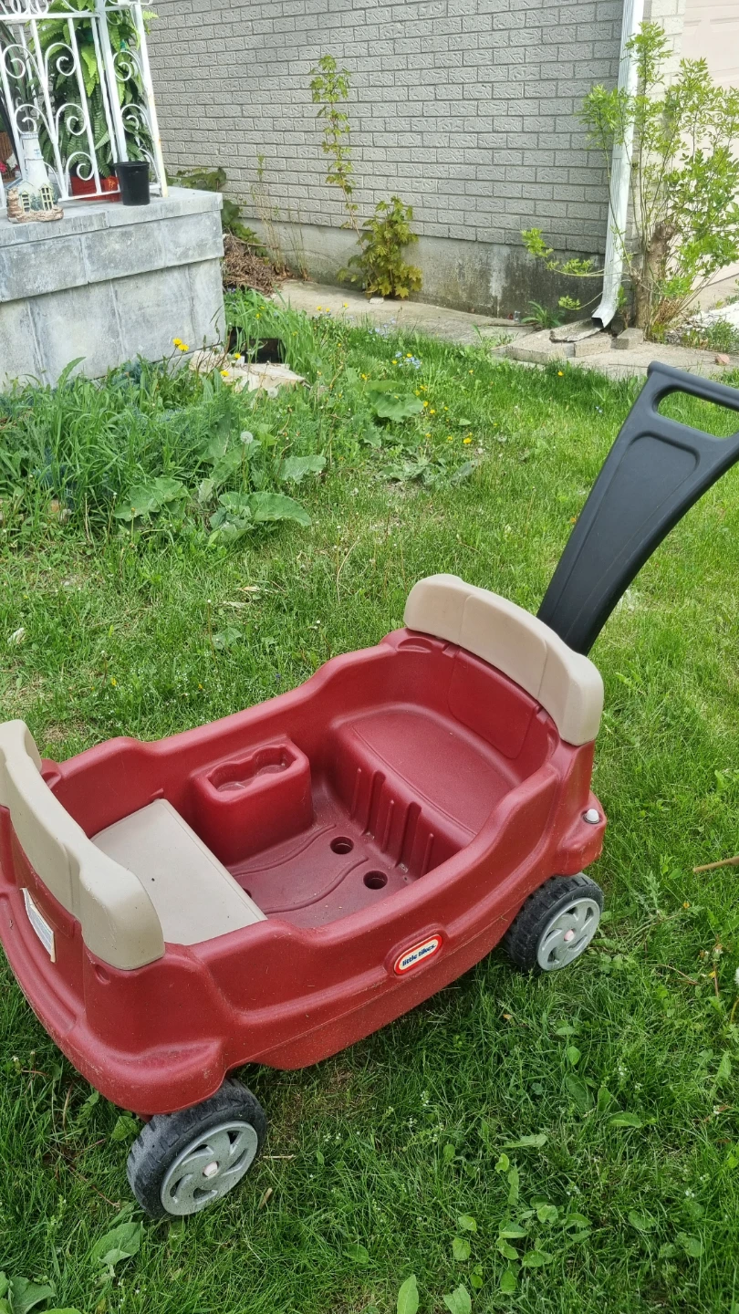 Little Tikes Cozy Coupe Wagon Red/Tan