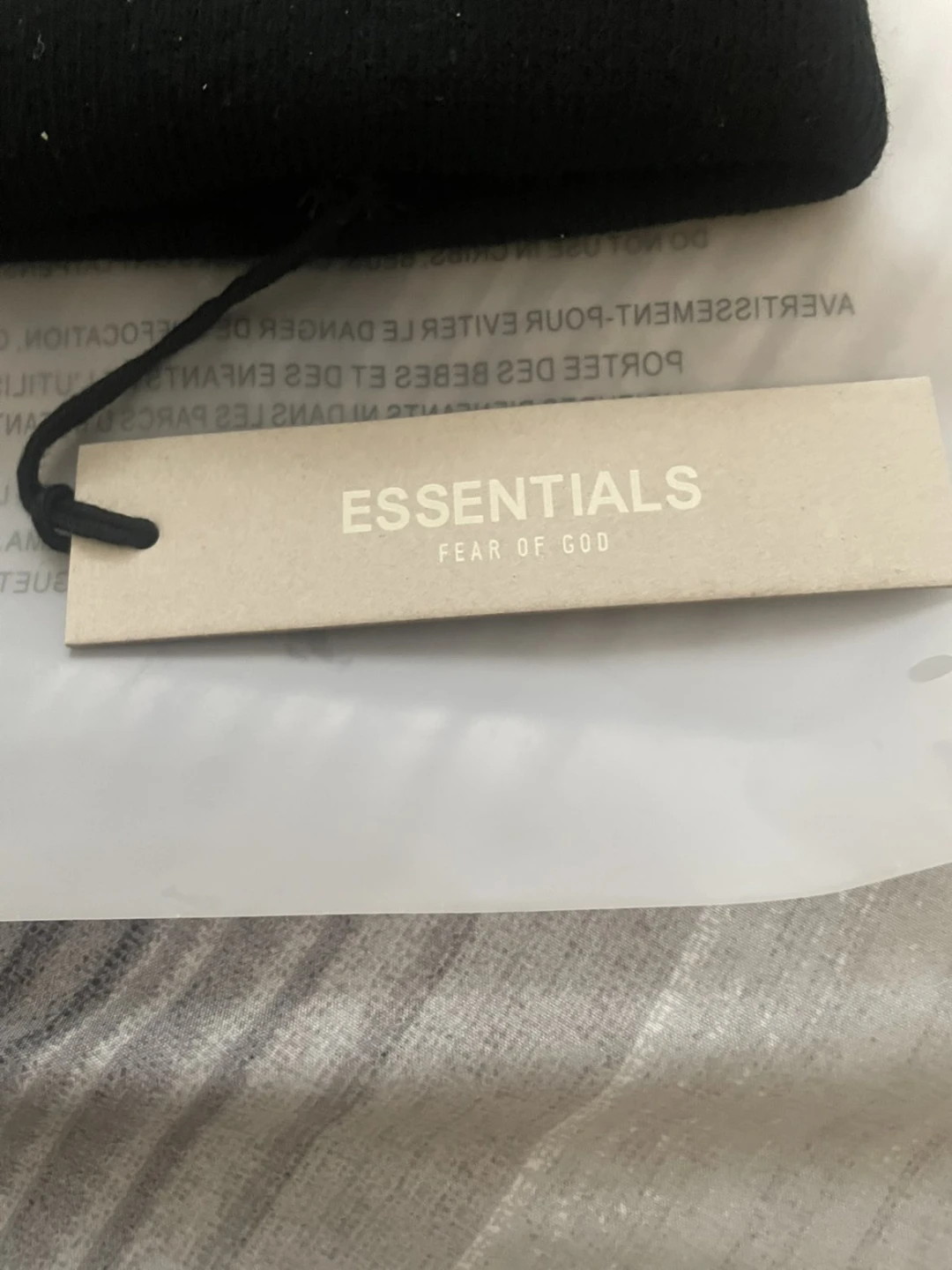 Black Essentials Fear of God Beanie - photo 3