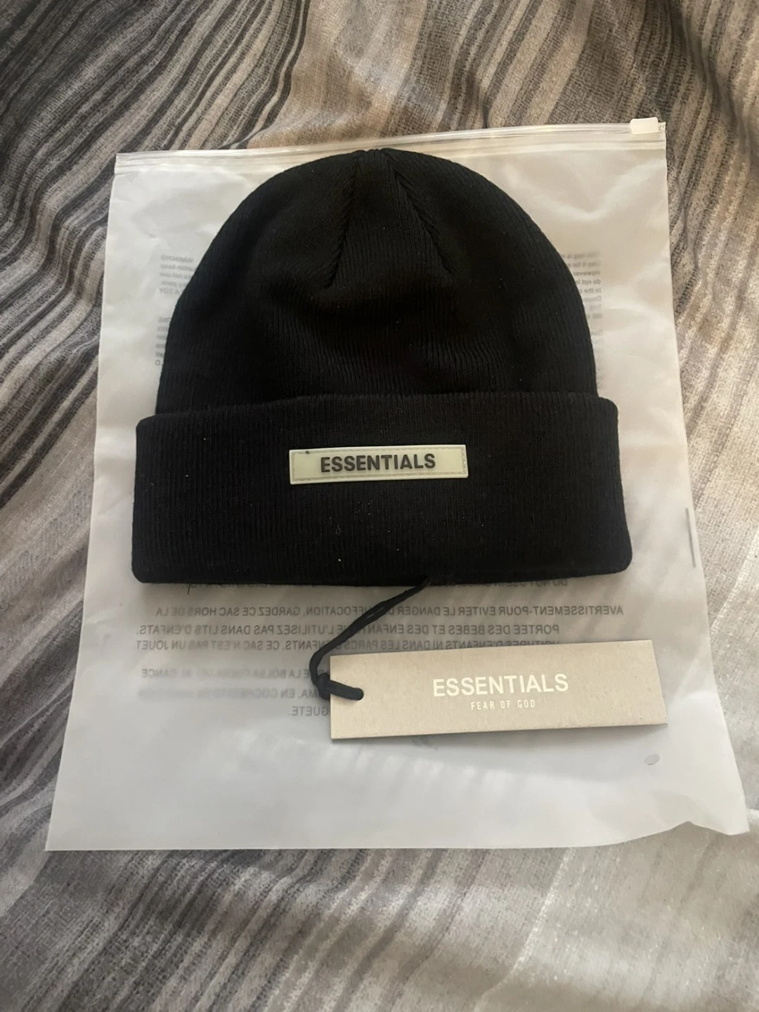 Black Essentials Fear of God Beanie - photo 5