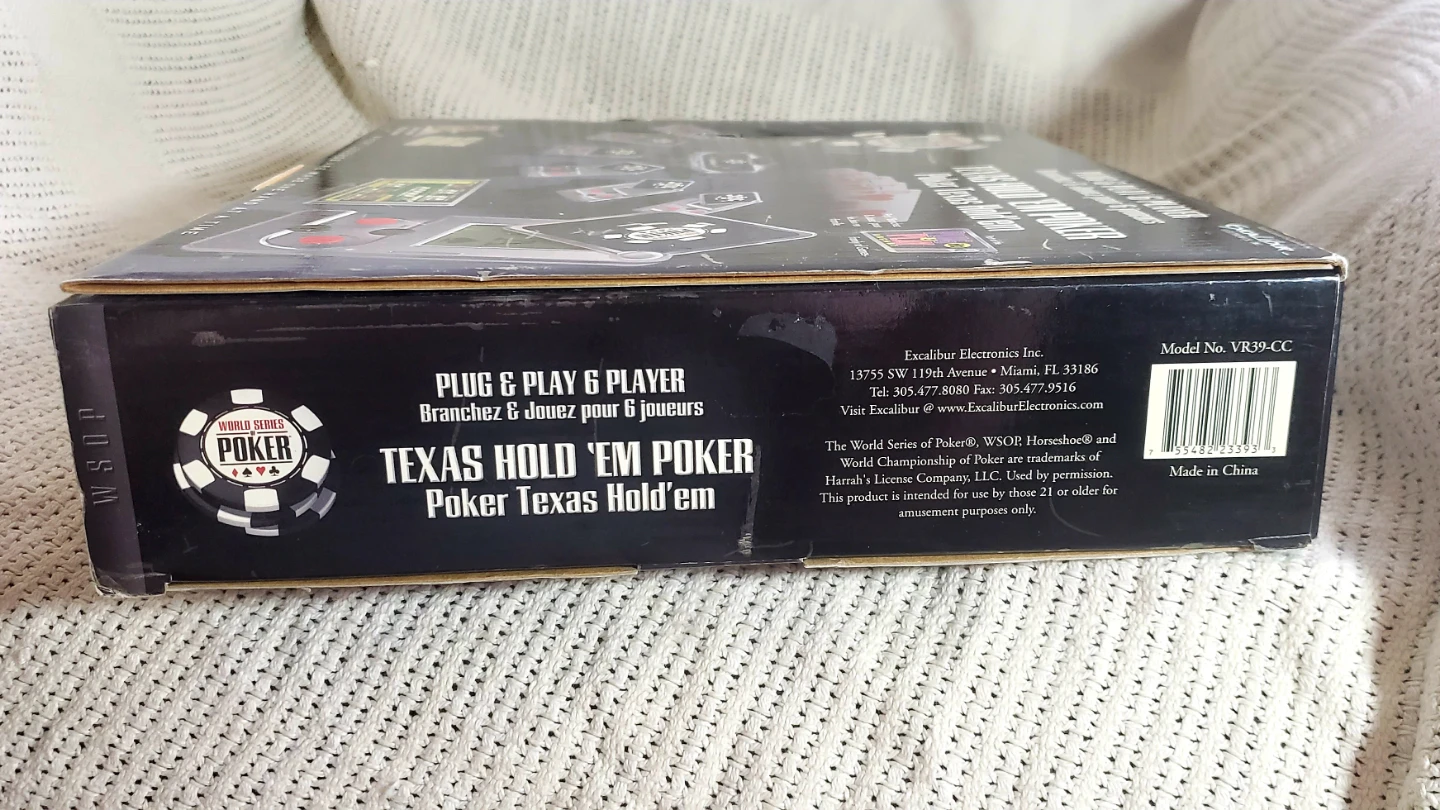 World Series of Poker Plug & Play Texas Hold 'Em Poker - photo 5