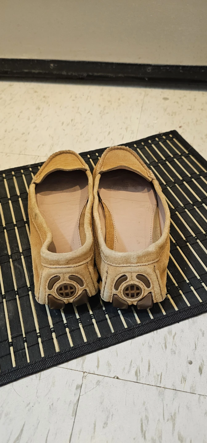 BOSS Suede Loafer Shoes - Tan