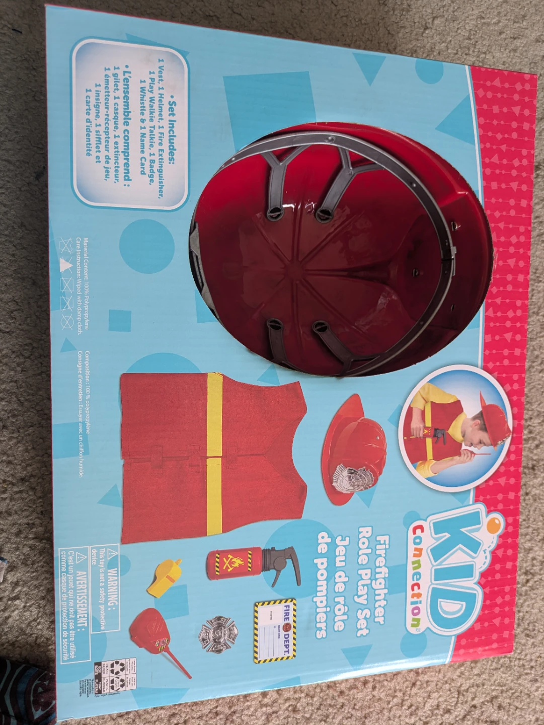 Kid Connection Firefighter Role Play Set