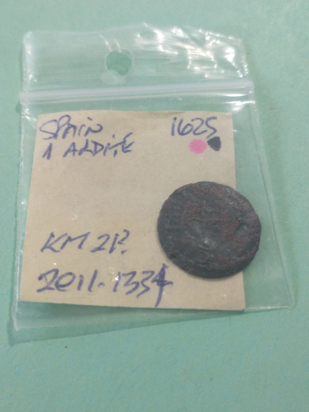 Nice 1625 unattrib. Spanish state 1 ardite, great research coin! - photo 5