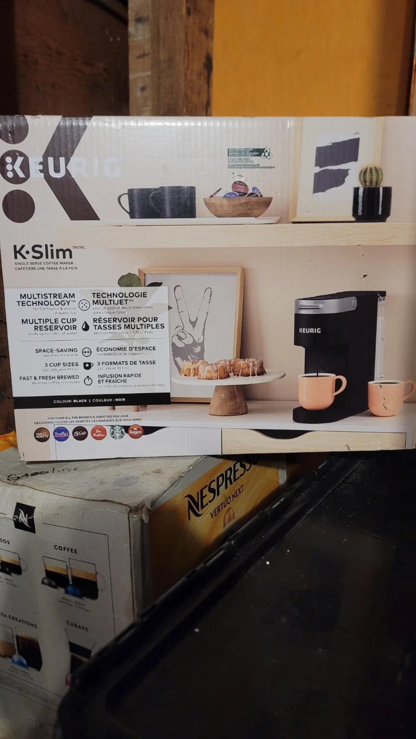 Keurig K-Slim Single Serve Coffee Maker - Black