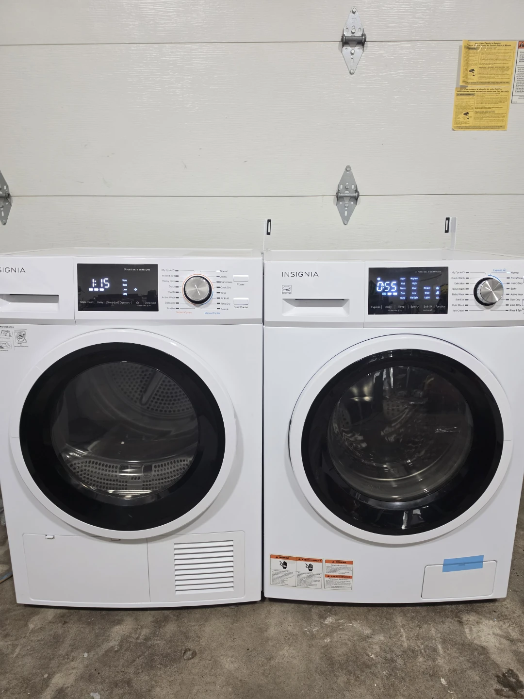 Insignia Front Load Washer & Ventless Set - Delivery Available!