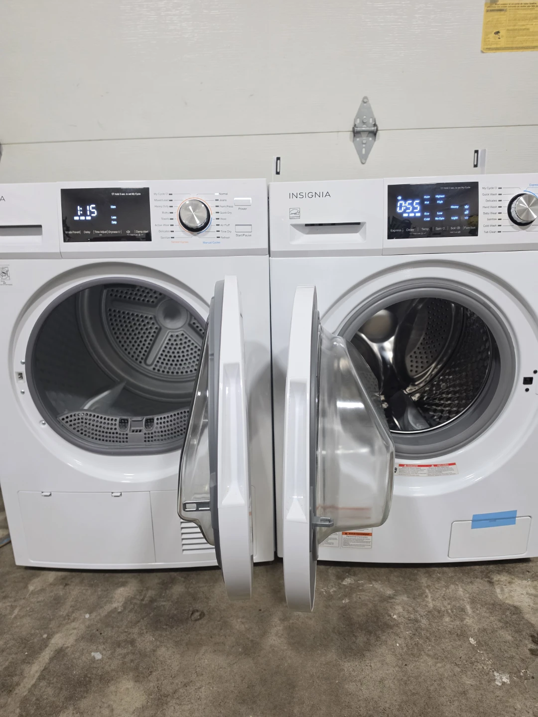 Insignia Front Load Washer & Ventless Set - Delivery Available! - photo 3