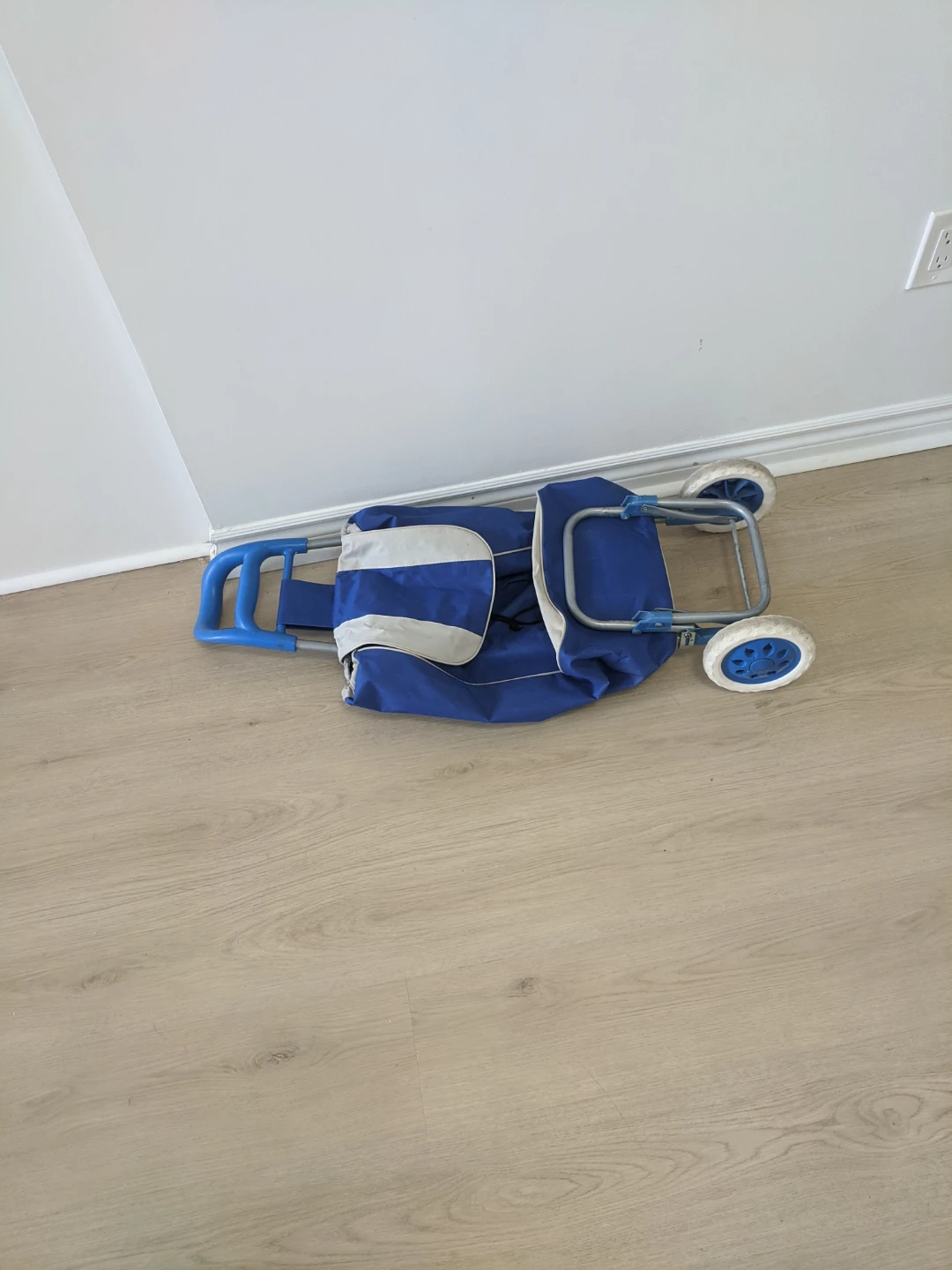 Blue Shopping Cart Trolley - photo 5