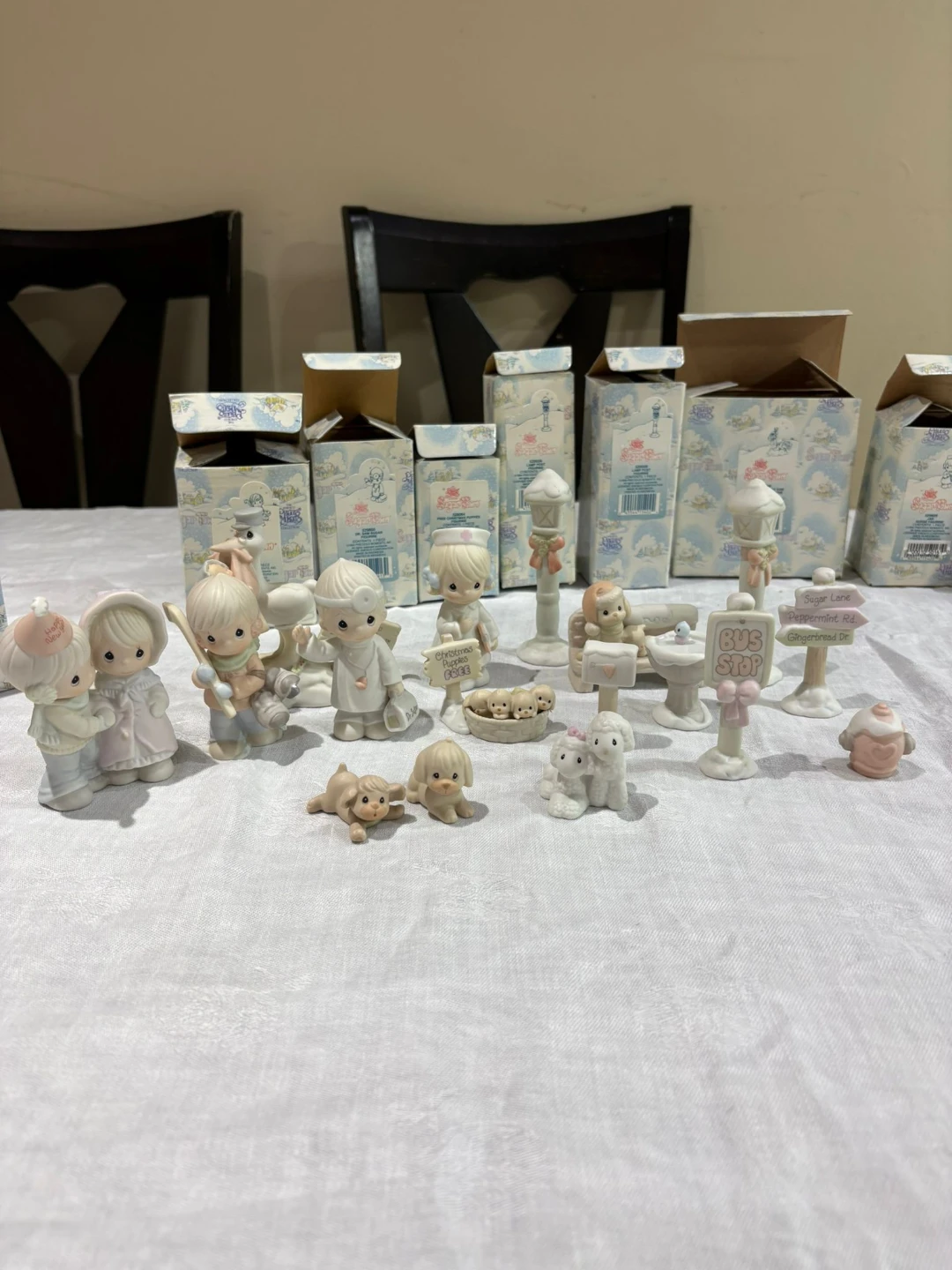 Precious Moments Figurines Collection with Boxes
