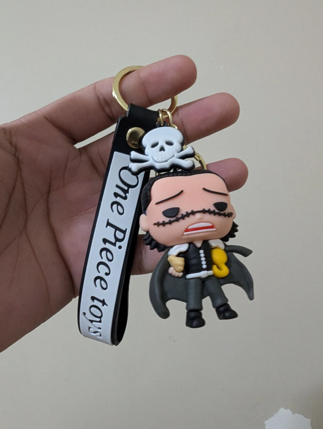 One Piece Crocodile Keychain