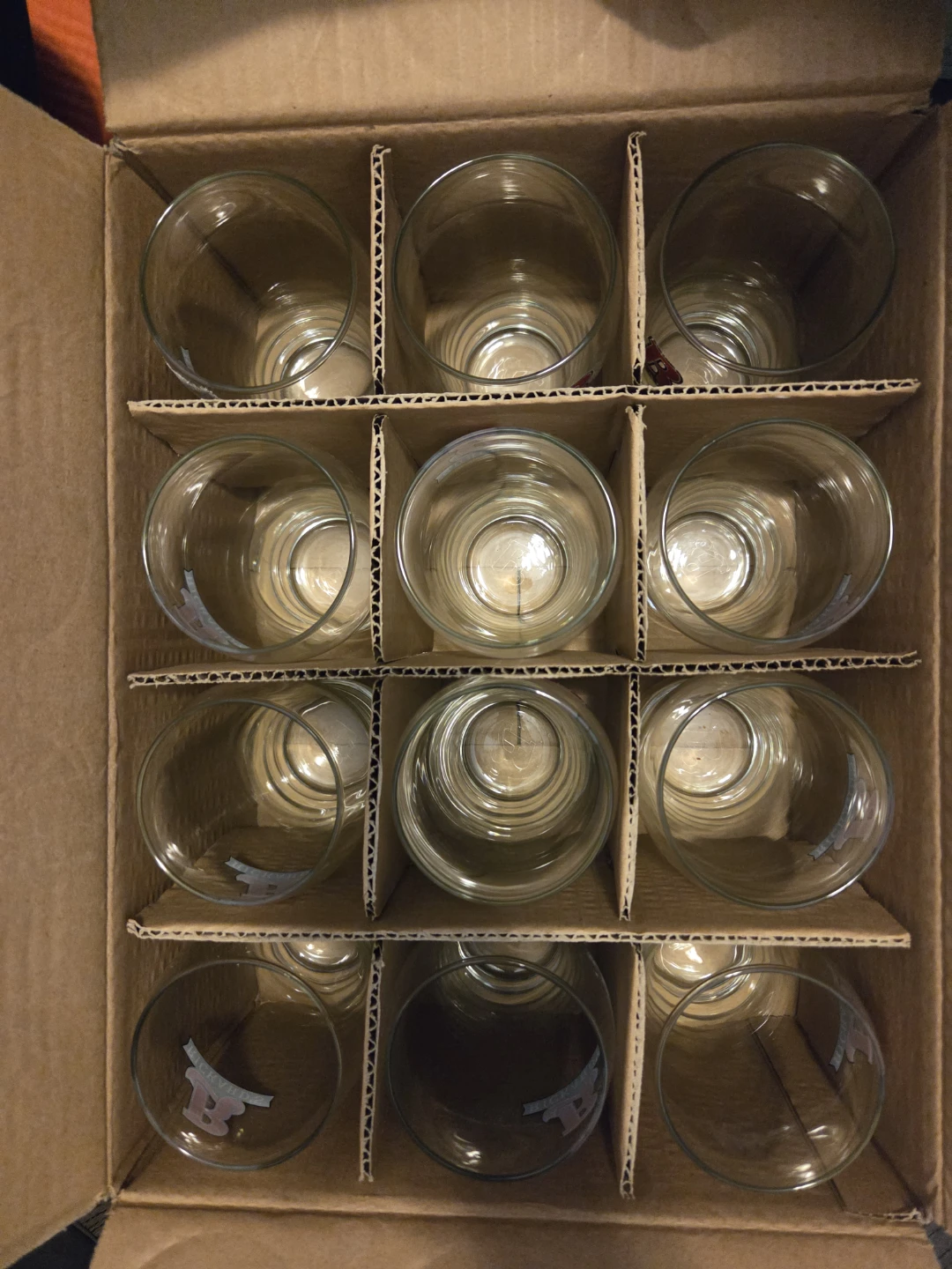 NEW Set of 12 Rickard's Beer Glasses - photo 2