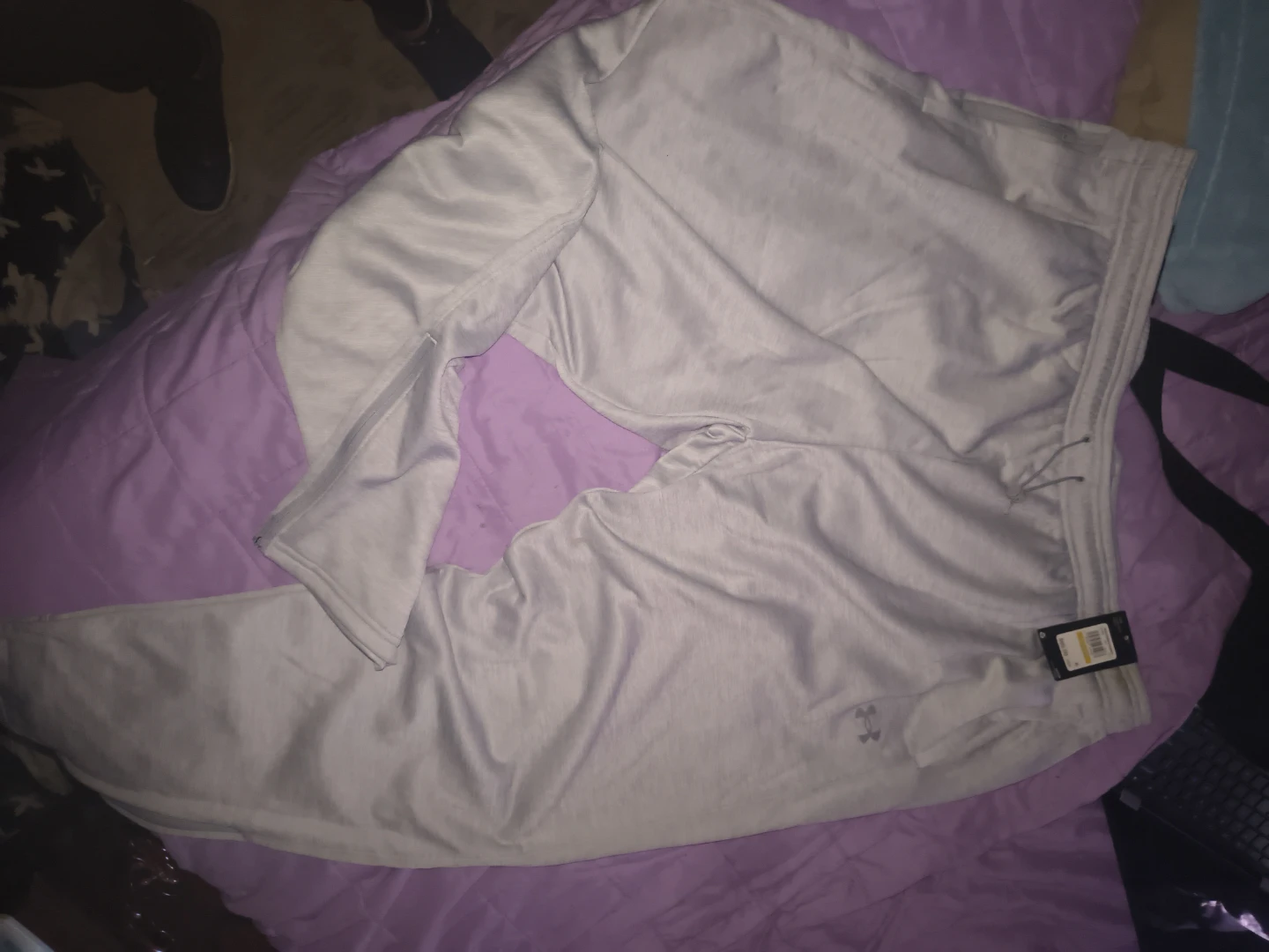Under Armour Men's Grey Tapered Jogger Pants - photo 5