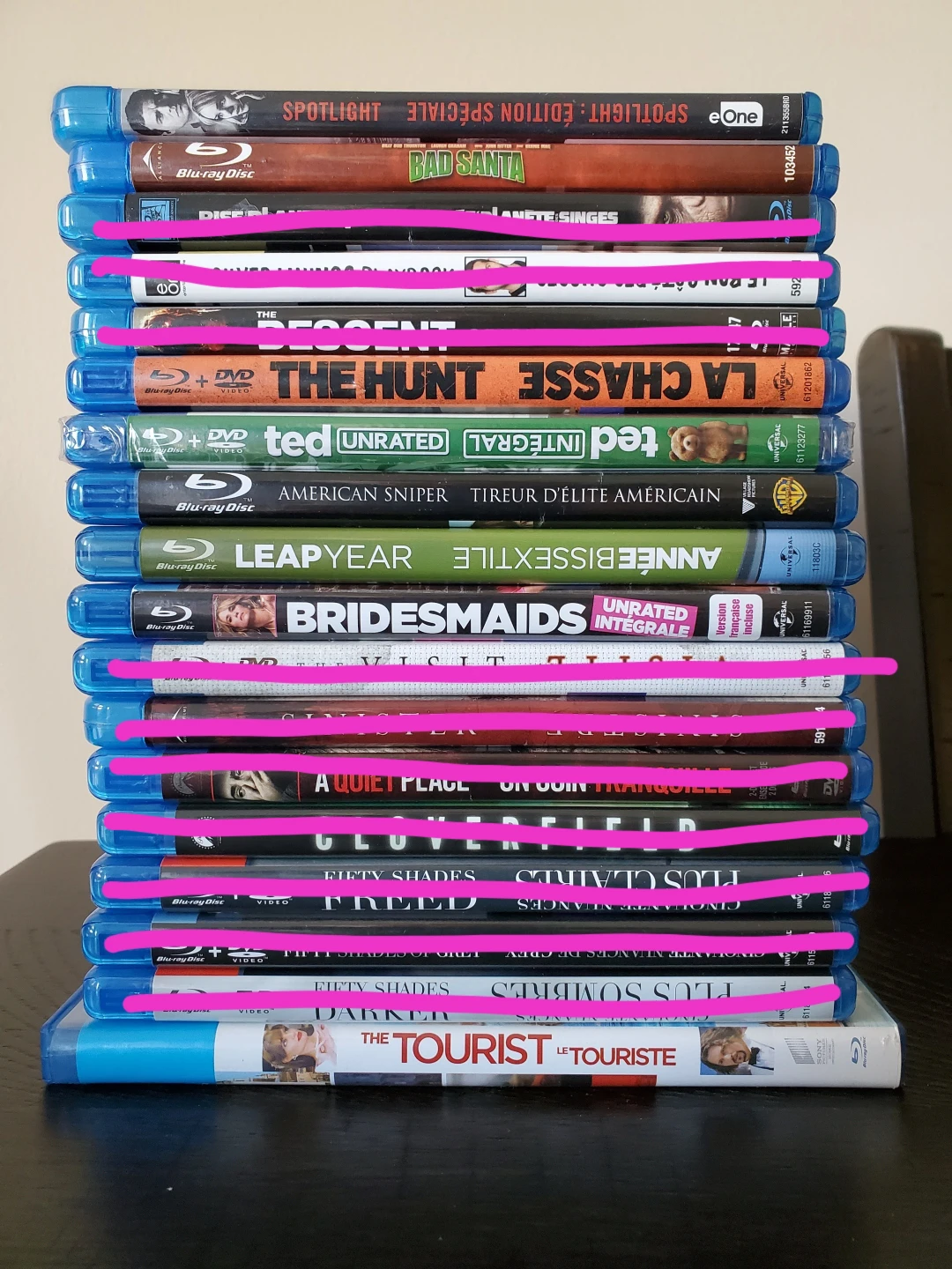Blu-ray Movies (Read description)